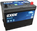 Аккумулятор Exide EB704 Excell 70Ah 540A о.п. (-+)